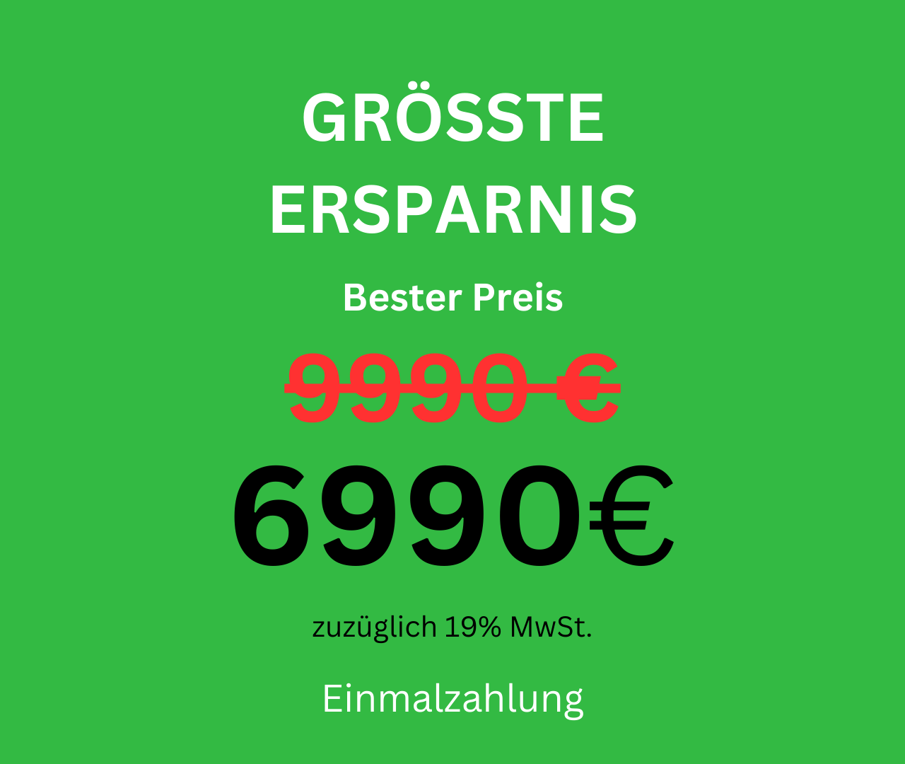 Einmalzahlung